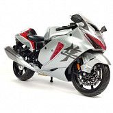 Модель мотоцикла Maisto 1:12 Suzuki Hayabusa 2022 (31101 20-21848) Silver/Red/Black