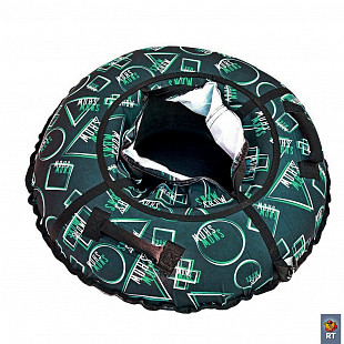 Тюбинг RT Геометрия 105 см + автокамера green
