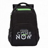 Городской рюкзак GRIZZLY RU-030-2 /2 black/light green