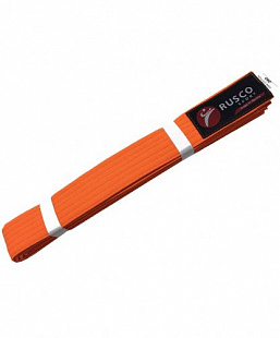 Пояс для единоборств Rusco 260 см Orange