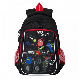 Рюкзак школьный GRIZZLY RB-052-3 /2 black