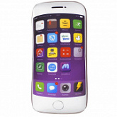 Мягкая игрушка-подушка Мнушки Мнуфон T4525C1708A809HW большой серебристый