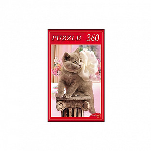 Пазлы Рыжий Кот Котенок на пъедестале П360-3602