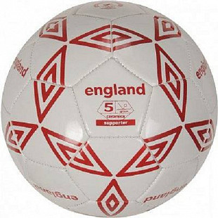 Мяч футбольный Umbro England Ceramica Supporter Ball 25570U- A61 №5 white/red