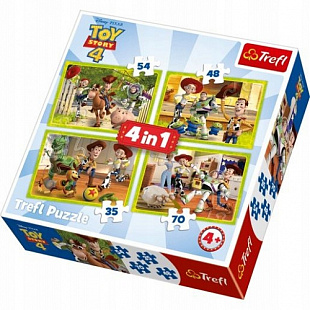 Пазл Trefl История игрушек Команда игрушек 34312