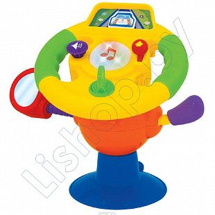 Игровой набор Kiddieland Руль на присоске (046540)