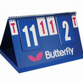 На картинке изображен Табло для ведения счета Butterfly League Табло для ведения счета Butterfly League