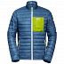 Ветрозащитная утепленная куртка мужская Jack Wolfskin Routeburn Jacket M indigo blue