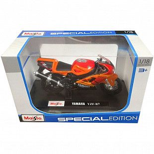 Масштабная модель мотоцикла Maisto 1:18 YAMAHA YZF-R7 39300 (00-00334)