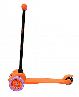 Самокат Y-Scoo Mini A-5 Shine Led orange