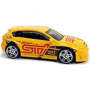 Машинка Hot Wheels Базовой коллекции Subaru WRX STi 68/250 (5785 GRY42)
