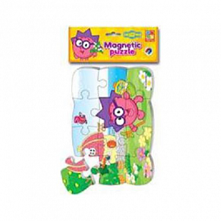 Игра настольная Пазлы на магните А5 Смешарики VT3205-43