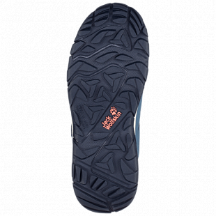 Полуботинки детские Jack Wolfskin Mtn Attack 3 Texapore Low Vc K dark blue / rose