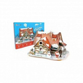 Пазл Cubic Fun Рождественский домик с подсветкой P647h