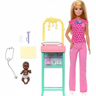 Кукла Barbie Baby Doctor (JCR71 JCR72)