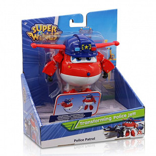 Трансформер Super Wings Команда Полиции Джетт EU730231