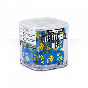 Набор кубов Games Workshop Warhammer 40000 Dire Avengers Dice
