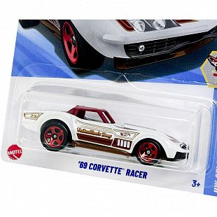 Машинка Hot Wheels Базовой коллекции '69 Corvette Racer 51/250 (5785 HYX01) mainline 2025