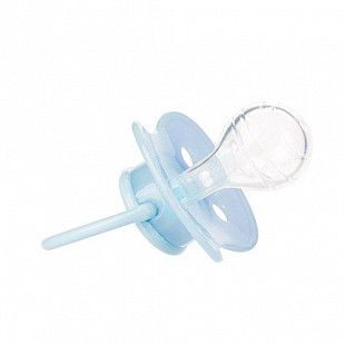 Пустышка силиконовая круглая 0-6 мес. Canpol babies Pastelove (22/422) blue