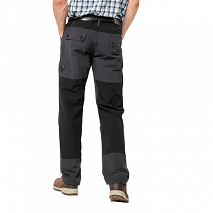 Брюки для отдыха мужские Jack Wolfskin Dawson Lake Pant M phantom
