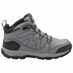 Ботинки детские Jack Wolfskin Mtn Attack 3 Texapore Mid K tarmac grey