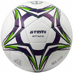 Мяч футбольный Atemi Attack 5р PVC