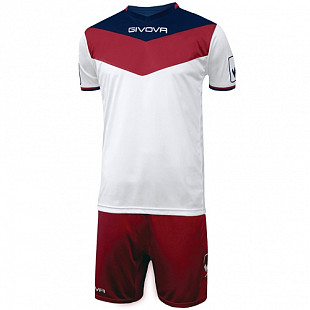 Футбольная форма Givova Campo KITC53 white/red