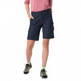 Шорты женские Jack Wolfskin Activate Track Shorts Women midnight blue