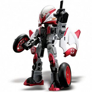 Мотоцикл-трансформер Maisto Res-Q (35003) white/red