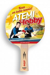 Набор для настольного тенниса Atemi Hobby (2 ракетки, 3 мяча 1*, чехол)