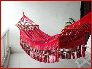 Гамак Tropical Kolombus двухместный Red 663