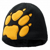 Шапка детская Jack Wolfskin Kids Front Paw Hat 19424 black