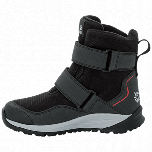 Ботинки детские Jack Wolfskin Polar Bear Texapore High Vc K black / red