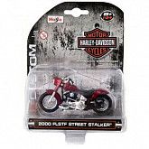 Масштабная модель мотоцикла Maisto 1:24 Harley-Davidson 2000 FLSTF Street Stalker (35094)
