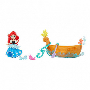 Кукла Disney Princess Мини-Принцесса Диснея в лодке Ариель №1 (B5338)