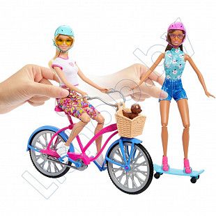 Игровой набор Barbie Malibu & Brooklyn Summer Fun Set (HJY84)