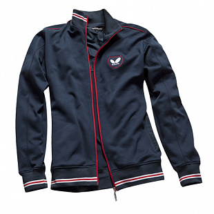Куртка тренерская Butterfly Hino dark blue