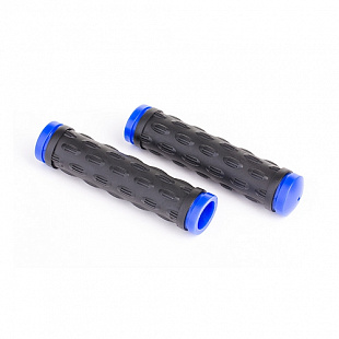 Грипсы HY-500-3 L-128 black/blue