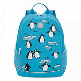 Рюкзак школьный GRIZZLY RG-163-7 /1 light blue