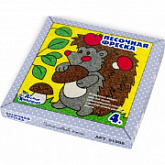 Песочная фреска Десятое Королевство Запасливый ёжик 01998