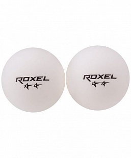 Мяч для настольного тенниса Roxel Swift 2* 6 шт white