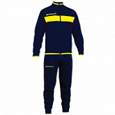 Спортивный костюм Givova Tuta Drops Uomo LF11 blue/yellow