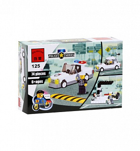 Конструктор Bricks "Полицейская машина" Brick125