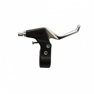 Тормозные ручки для V-brake Alhonga HJ-317PDV под 2 пальца black/silver ZTB12621