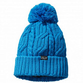 Шапка Jack Wolfskin Stormlock Pompom Beanie blue