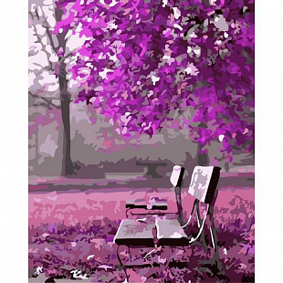 Картина по номерам Picasso Лиловый сад PC4050184