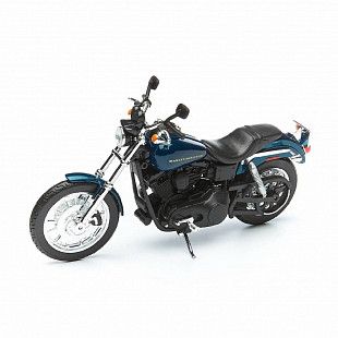 Модель мотоцикла Maisto 1:12 Harley Davidson Dyna Super Glide Sport 2004 (32321) синий