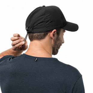Бейсболка Jack Wolfskin Henderson Cap black