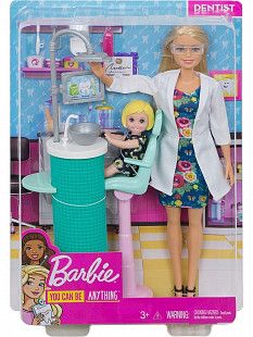 Кукла Barbie Любимая профессия Стоматолог DHB63 FXP16