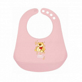 Слюнявчик Canpol babies Пластиковый 2/404 Pink